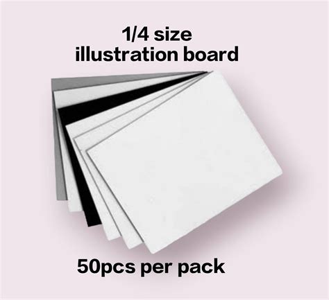 1/4 illustration board size|Iba pa.